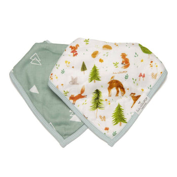 Loulou Lollipop Muslin Bib Set - LittleLeafBaby
